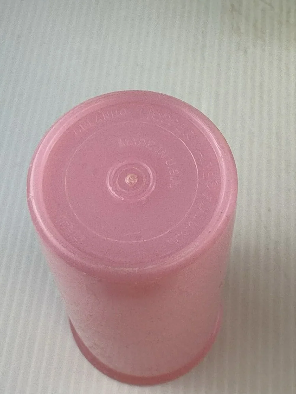 Vtg Tupperware 6 Ounce Pastel Juice Cups Small Tumblers #117 - Set of 5